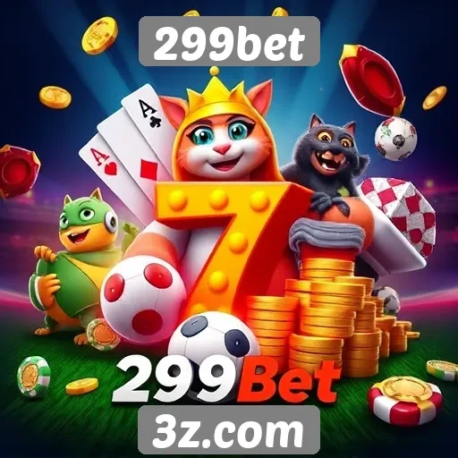 Variedade de jogos disponíveis na plataforma 299bet